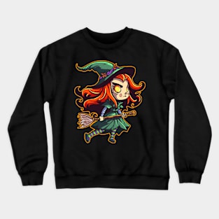 Chibi Witchy Crewneck Sweatshirt